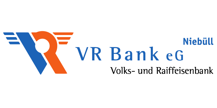 Logo der Genossenschaftsbank VR Bank eG Niebüll